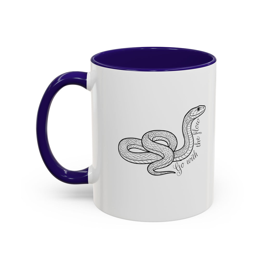Go with the flow 11 Oz Ceramic Mug