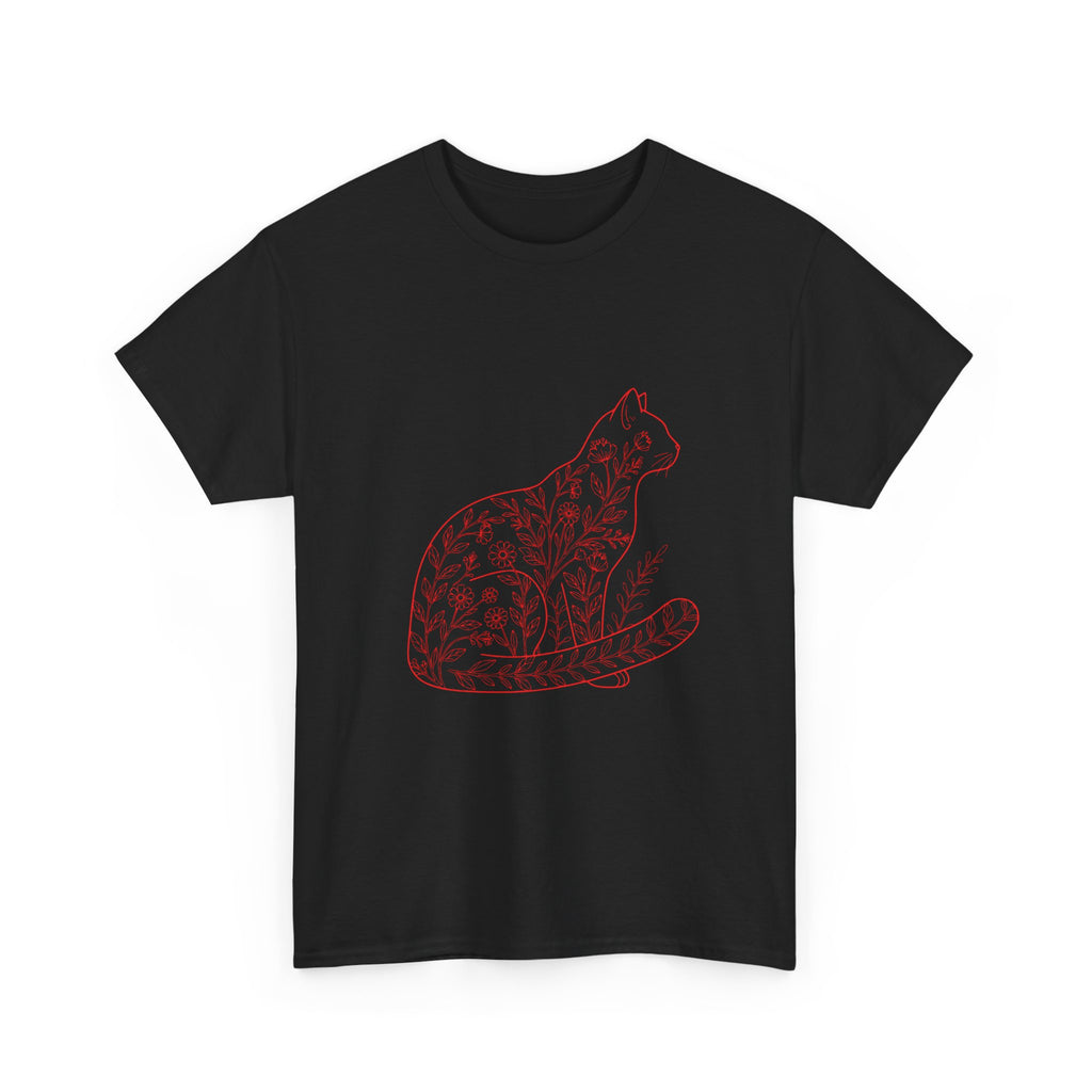 Cat theme Cotton Tee