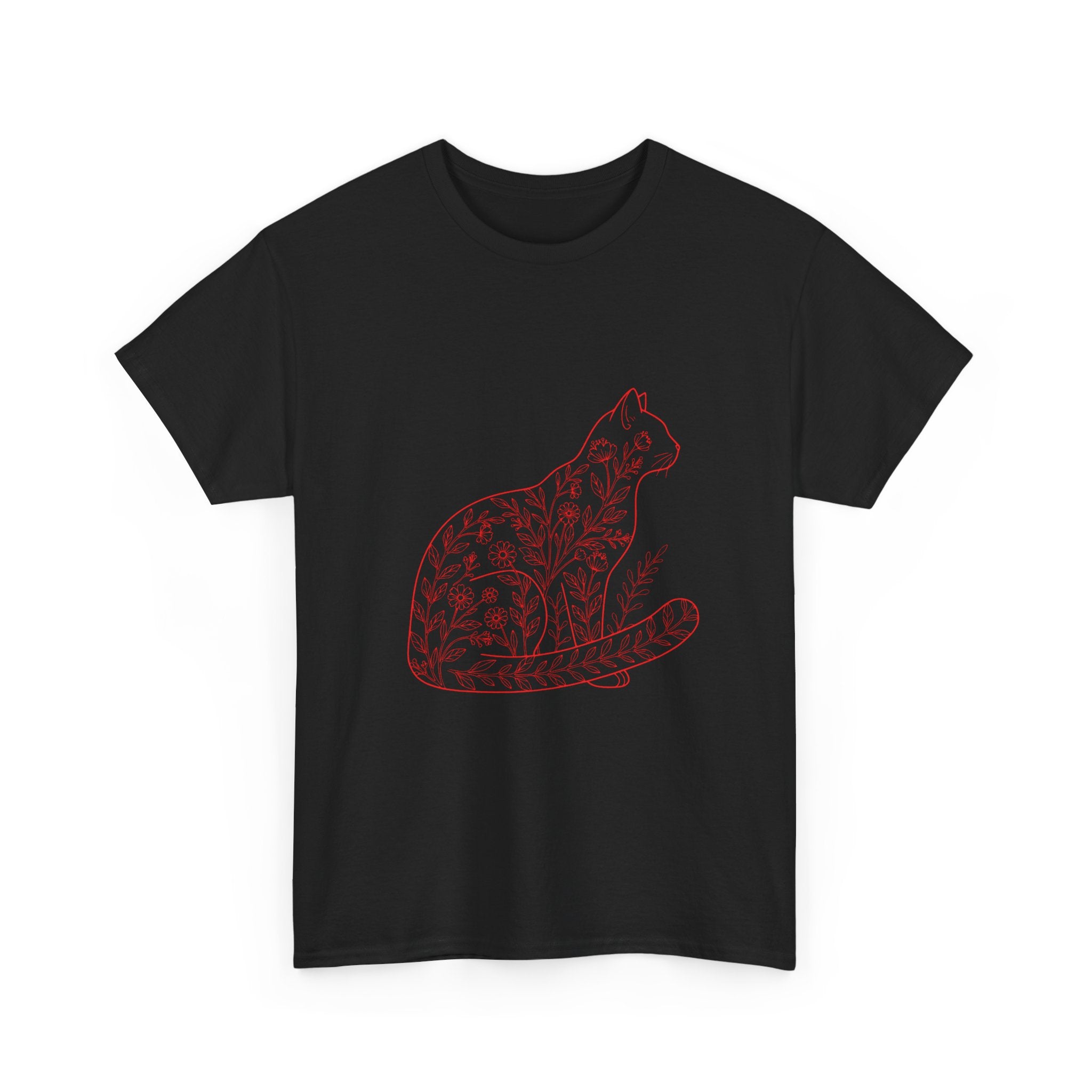 Cat theme Cotton Tee