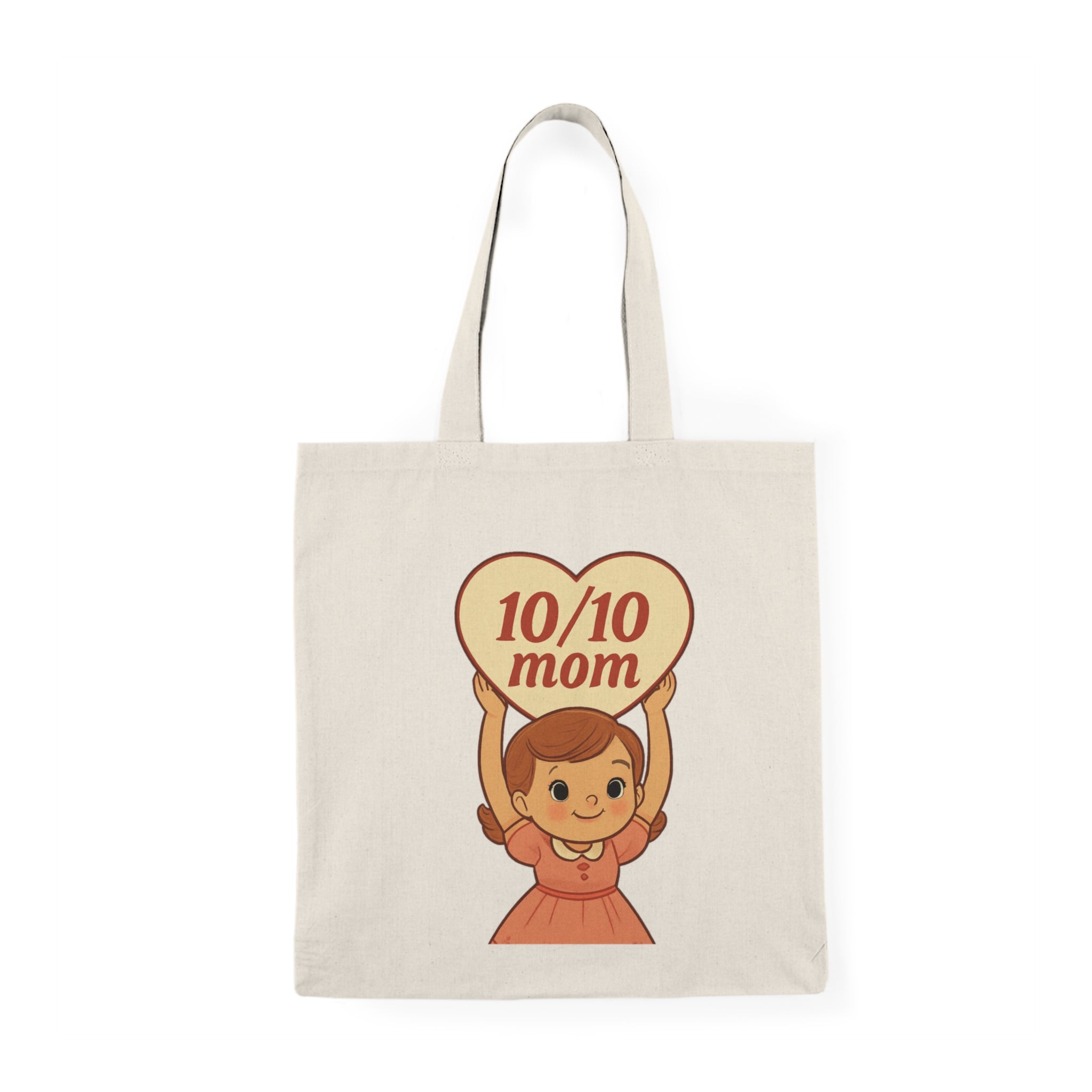 10/10 mom girl Tote Bag