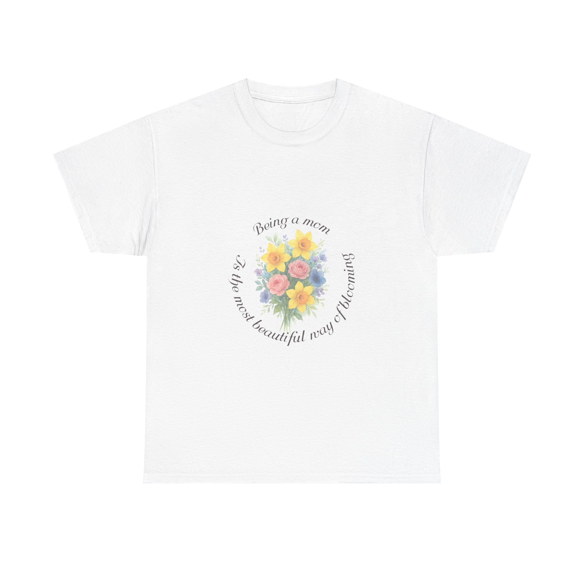 Blooming Mom Cotton Tshirt