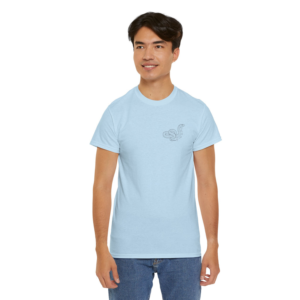 Go with the flow snake Cotton Tee