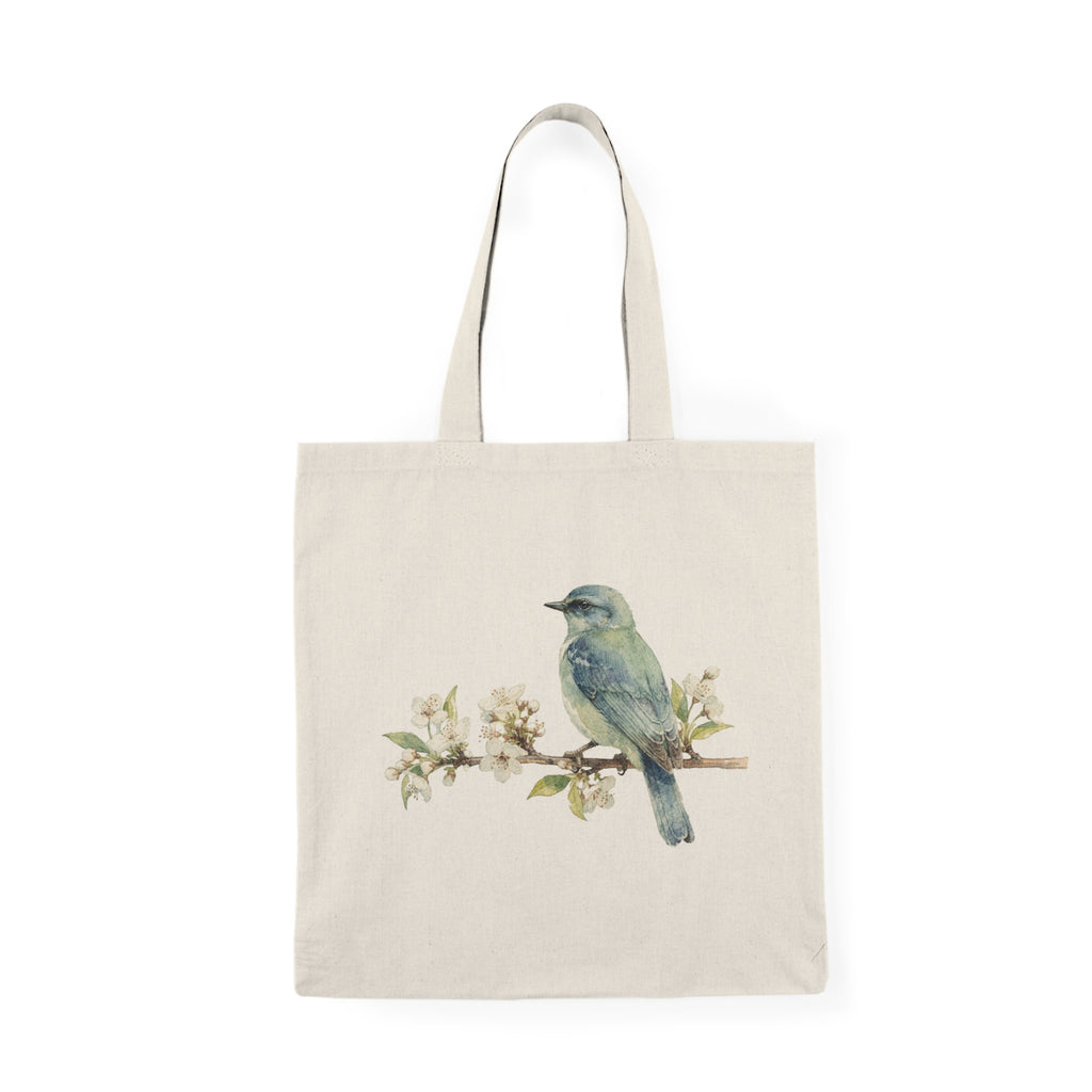 Blooming Bird Tote Bag