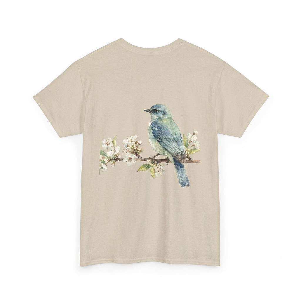 Blooming Bird Cotton Tee