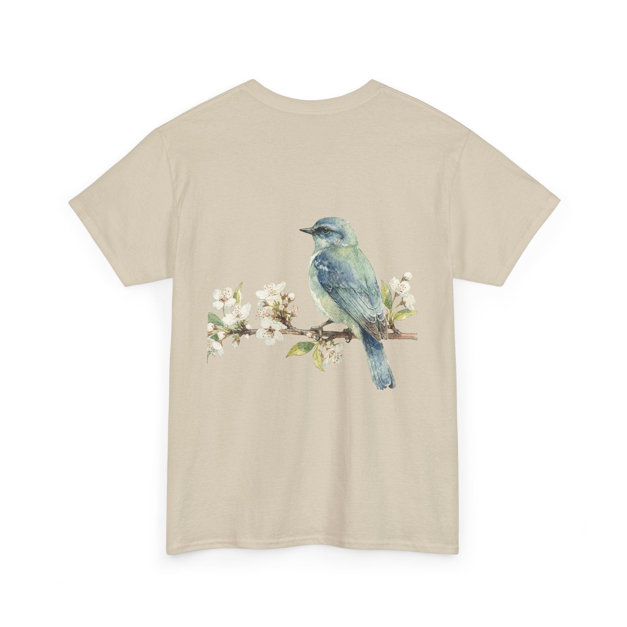 Blooming Bird Cotton Tee
