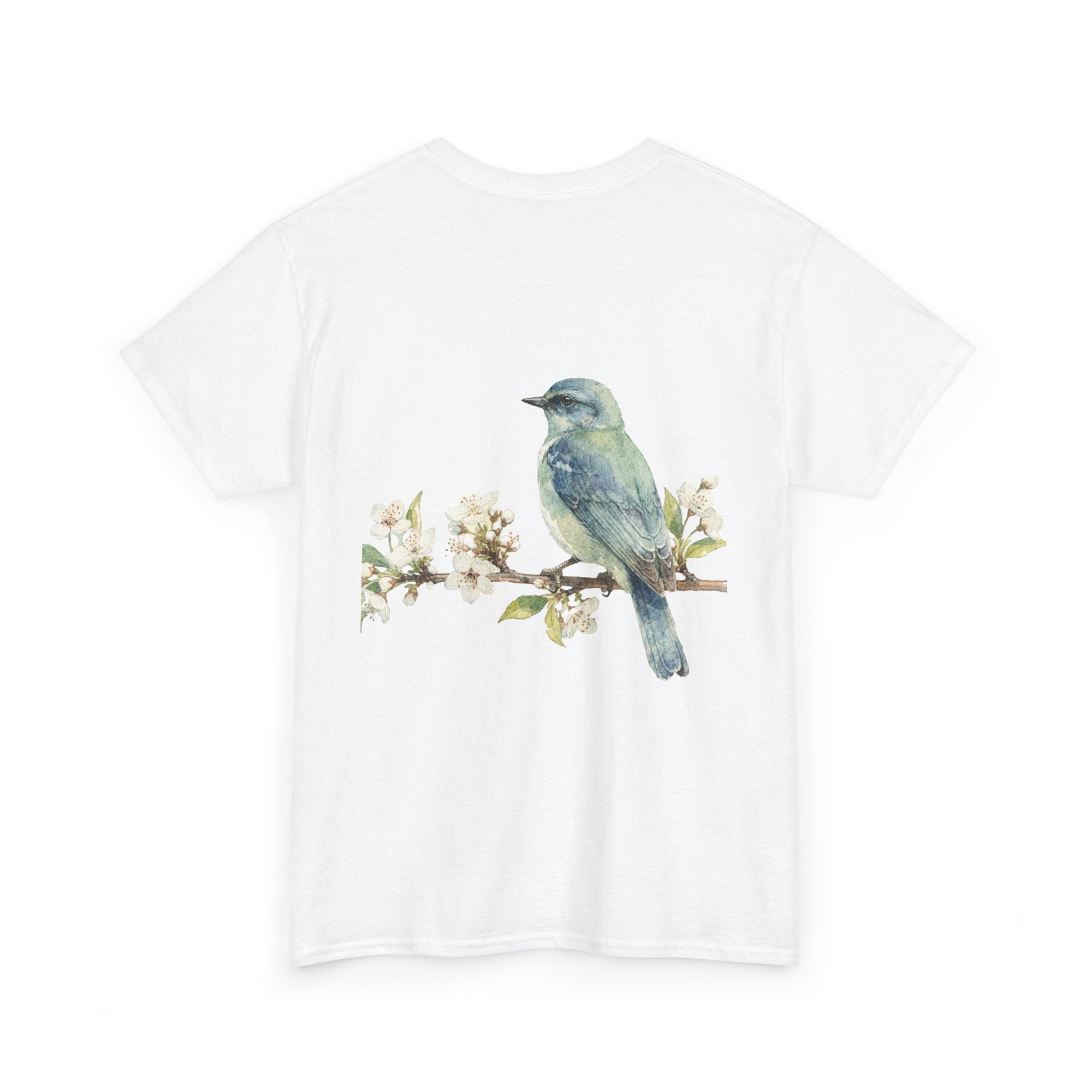Blooming Bird Cotton Tee