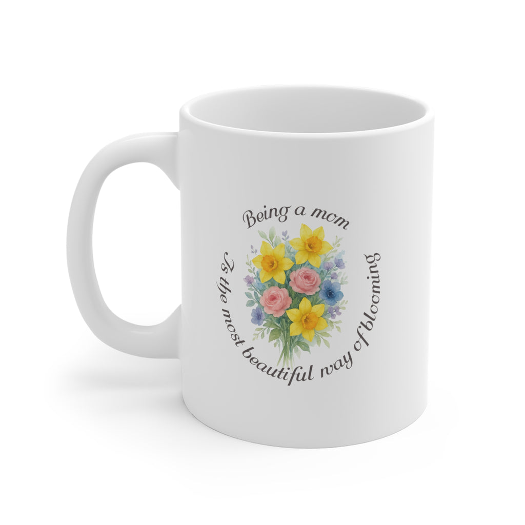 Blooming Mom 11 Oz Mug