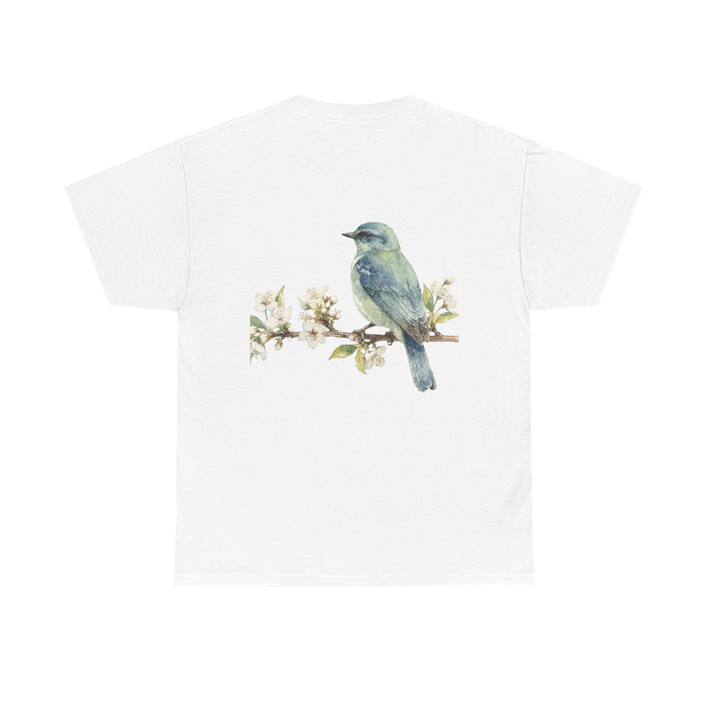 Blooming Bird Cotton Tee