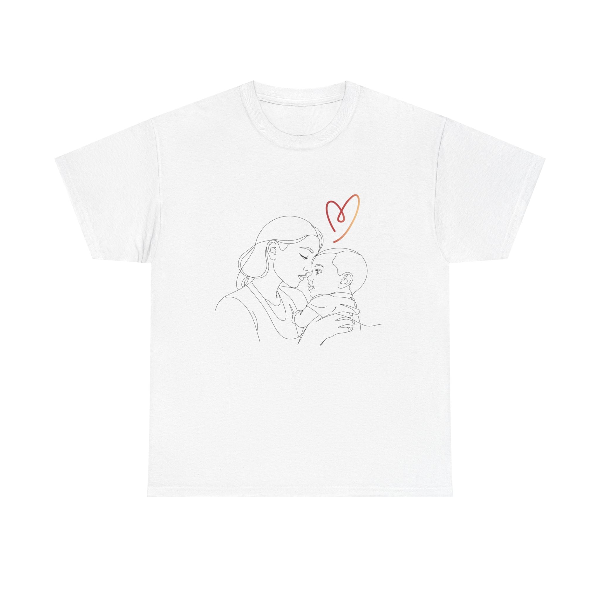 Mommy and baby love Cotton Tee