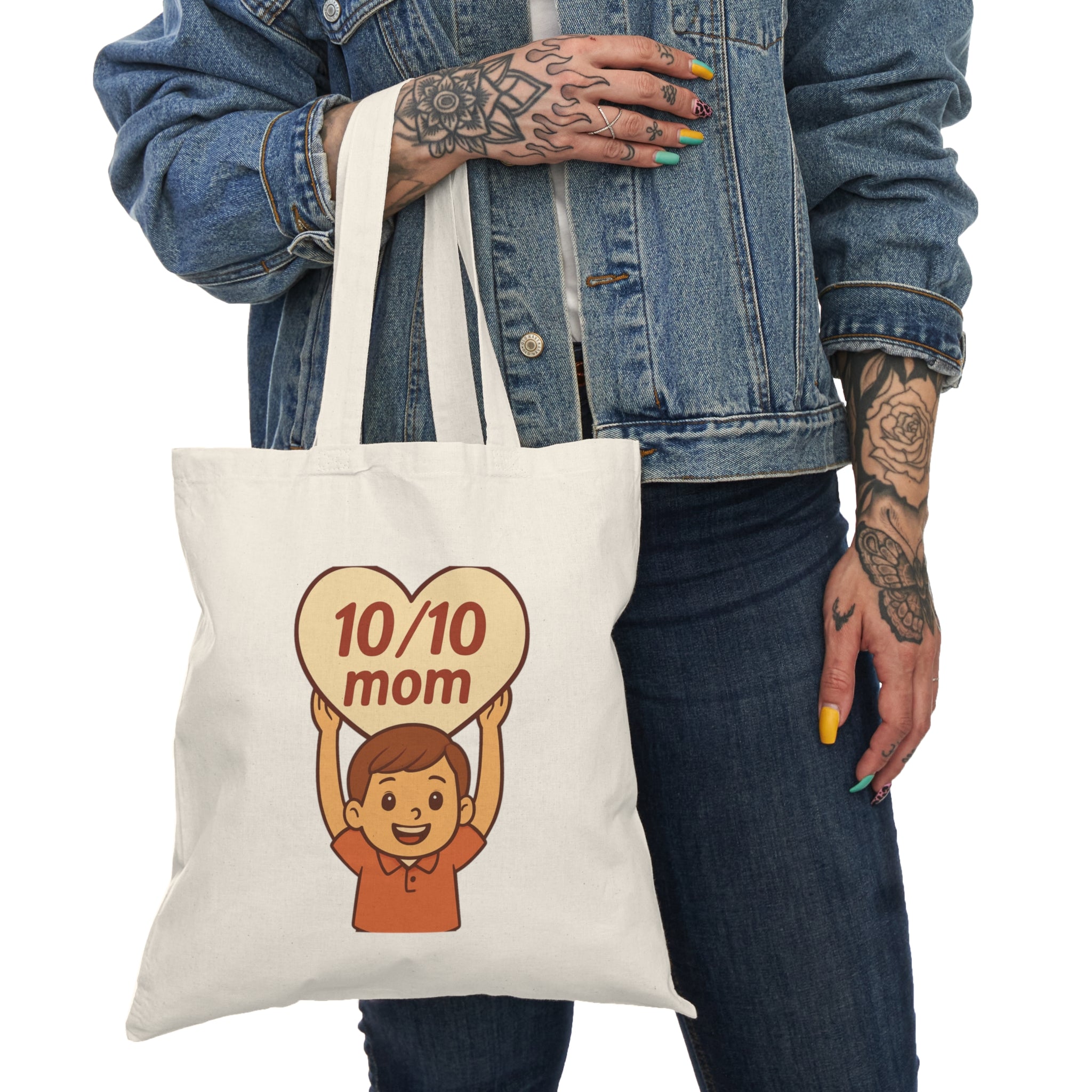 10/10 Mom Tote Bag