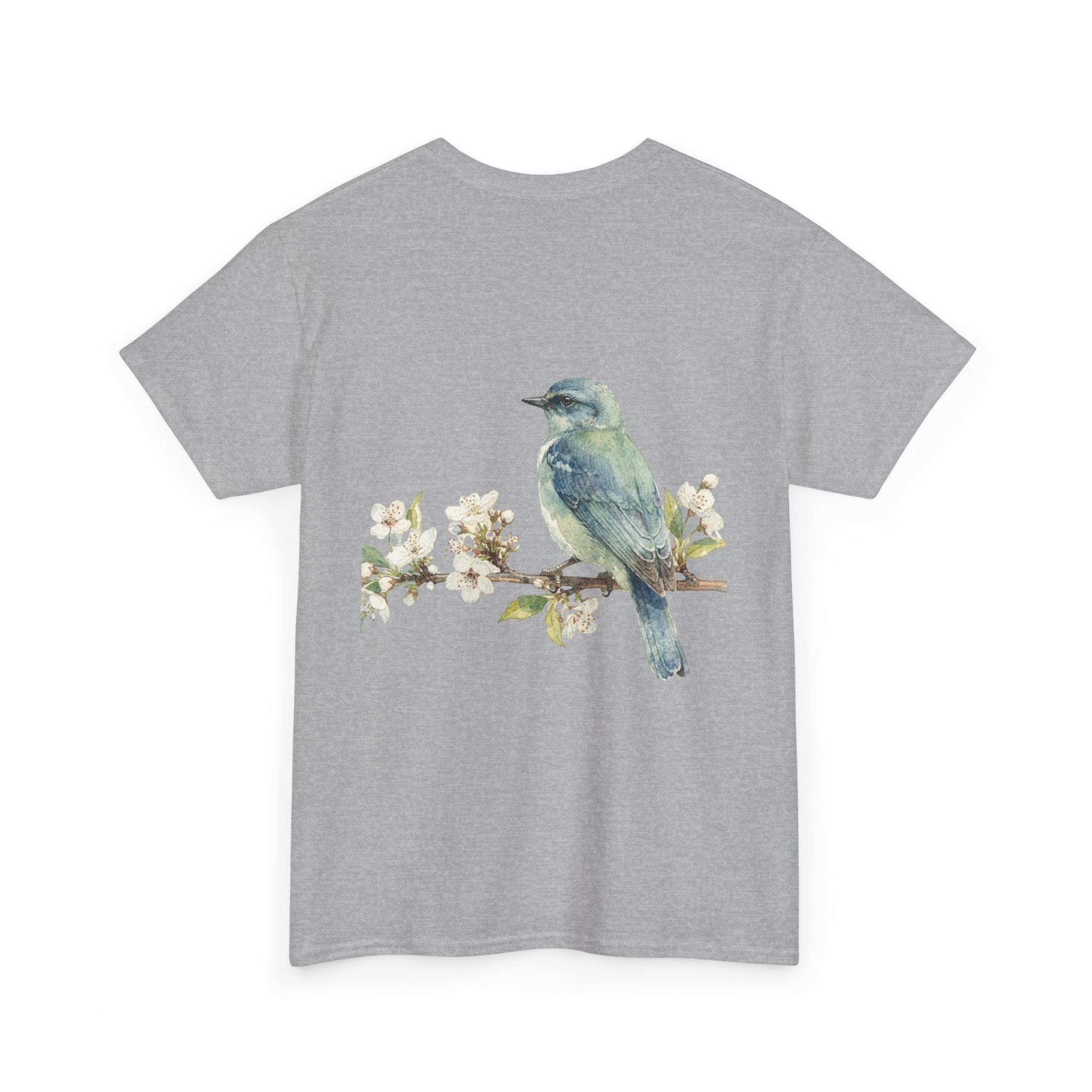 Blooming Bird Cotton Tee