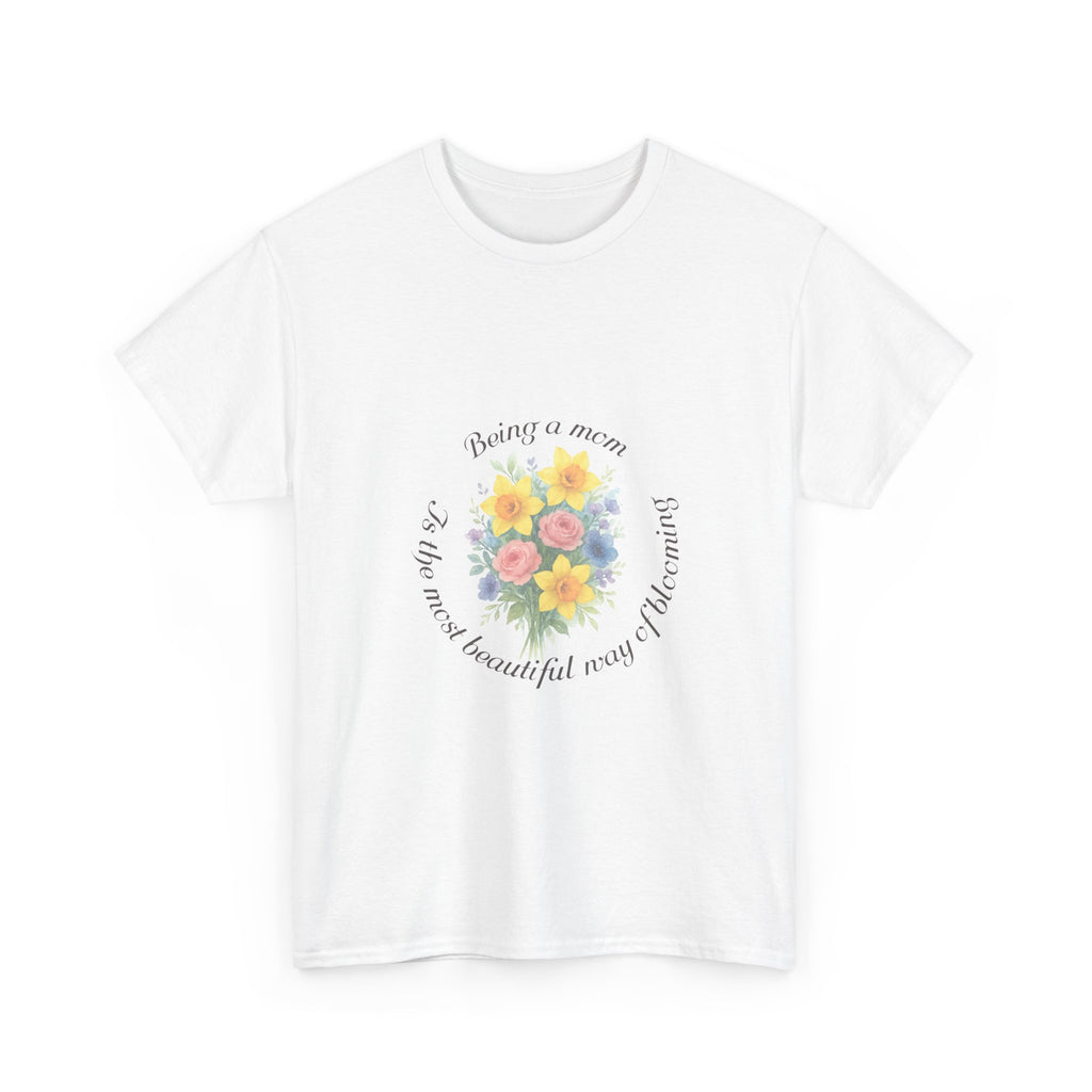 Blooming Mom Cotton Tshirt