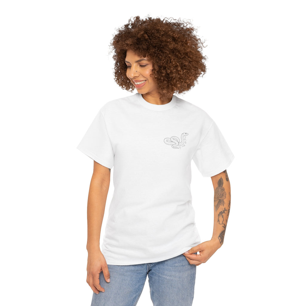 Go with the flow snake Cotton Tee