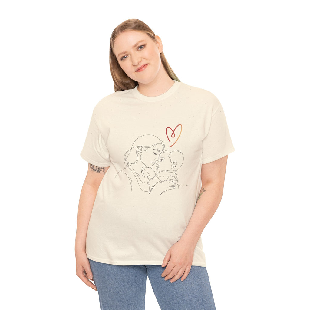 Mommy and baby love Cotton Tee