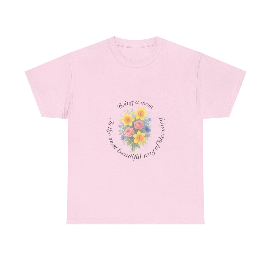 Blooming Mom Cotton Tshirt