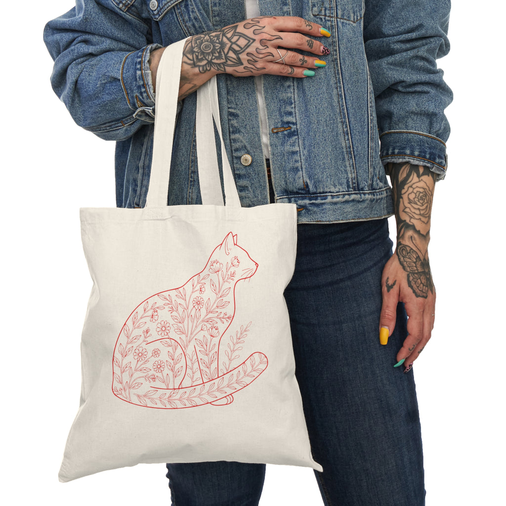 Cat theme Tote Bag