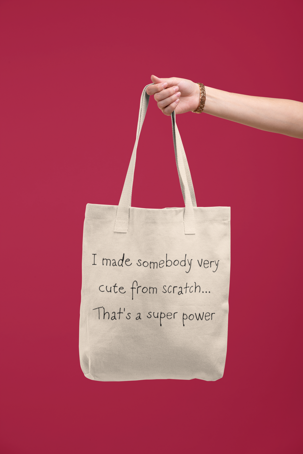 Cute from scratch Tote Bag